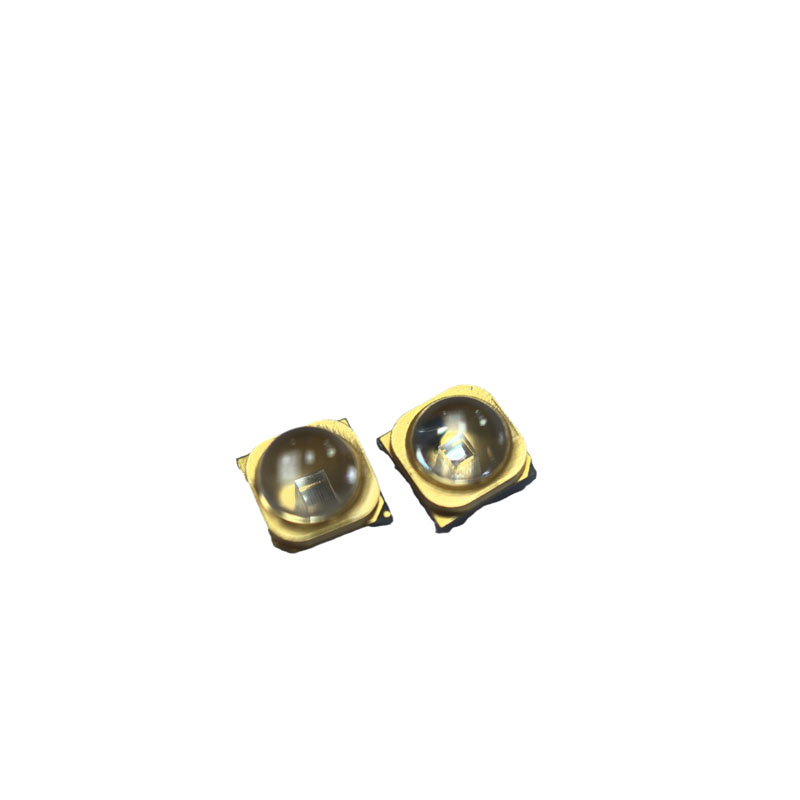 3838UVC带透镜单波紫外杀菌灯珠10-15mW